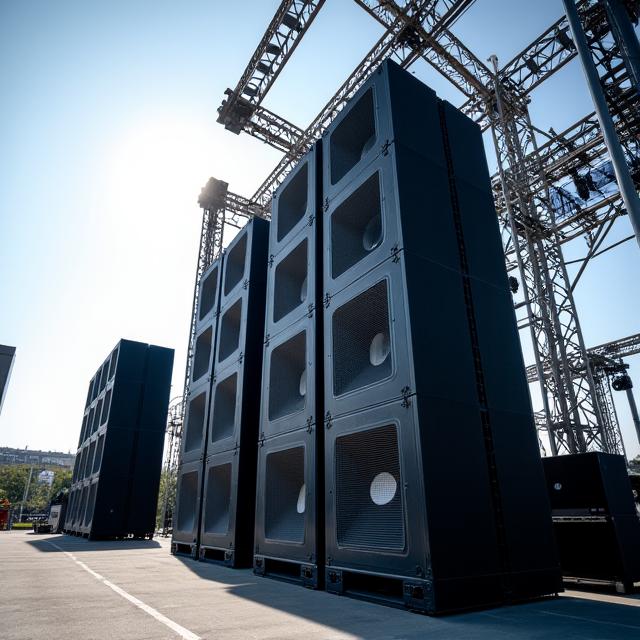 Outdoor sound system installation